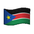 flag: South Sudan on platform Telegram