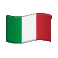 flag: Italy on platform Telegram