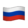 flag: Russia on platform Telegram