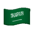 flag: Saudi Arabia on platform Telegram
