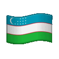 flag: Uzbekistan on platform Telegram