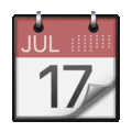calendar on platform Telegram