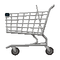 shopping trolley on platform Telegram