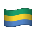 flag: Gabon on platform Telegram