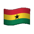flag: Ghana on platform Telegram