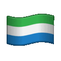 flag: Sierra Leone on platform Telegram