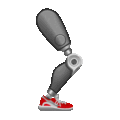 mechanical leg on platform Telegram