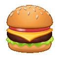 hamburger on platform Telegram
