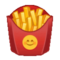 fries on platform Telegram