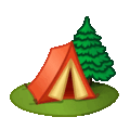 camping on platform Telegram