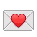 love letter on platform Telegram