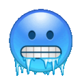 cold face on platform Telegram