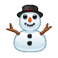 snowman without snow on platform Telegram