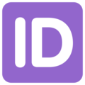 ID button on platform Twitter