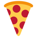 pizza on platform Twitter