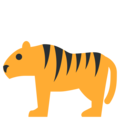 tiger on platform Twitter
