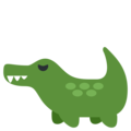 crocodile on platform Twitter