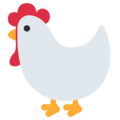 rooster on platform Twitter