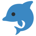 dolphin on platform Twitter