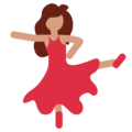 woman dancing on platform Twitter