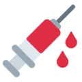syringe on platform Twitter