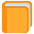 orange book on platform Twitter