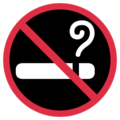 no smoking on platform Twitter