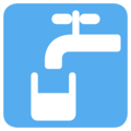 potable water on platform Twitter