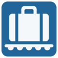 baggage claim on platform Twitter