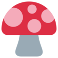 mushroom on platform Twitter