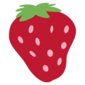strawberry on platform Twitter