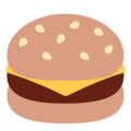 hamburger on platform Twitter