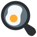 fried egg on platform Twitter