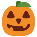 jack o lantern on platform Twitter