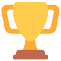 trophy on platform Twitter