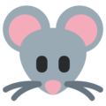 mouse face on platform Twitter