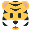 tiger face on platform Twitter