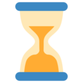 hourglass on platform Twitter