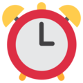 alarm clock on platform Twitter