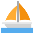 sailboat on platform Twitter