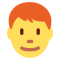 man: red hair on platform Twitter
