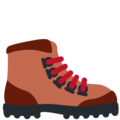 hiking boot on platform Twitter