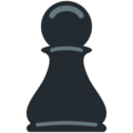 chess pawn on platform Twitter