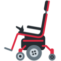 motorized wheelchair on platform Twitter