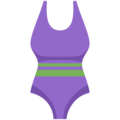 one-piece swimsuit on platform Twitter