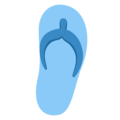 thong sandal on platform Twitter