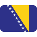 flag: Bosnia & Herzegovina on platform Twitter