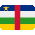 flag: Central African Republic on platform Twitter