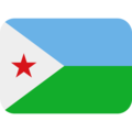 flag: Djibouti on platform Twitter