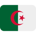 flag: Algeria on platform Twitter